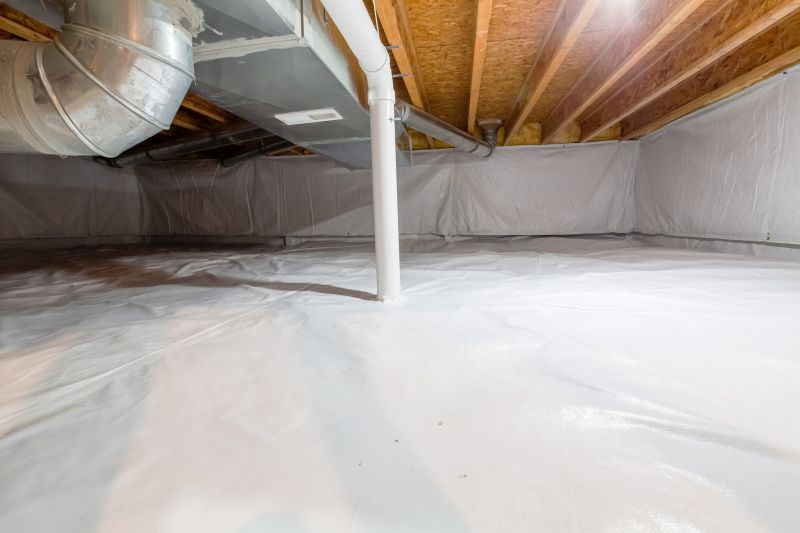 Dry Crawlspace with Encapsulation