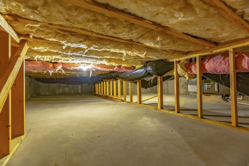 Finished Crawlspace Installation